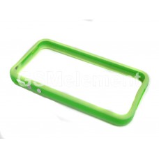 бампер для iphone 4/4S (зелёный)