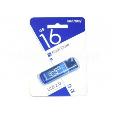 USB флеш-накопитель 16Gb SmartBuy Glossy series Blue