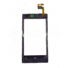 Тачскрин Nokia 520/525 Lumia на передней панели чёрный AAA