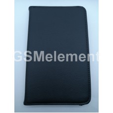 Чехол-книжка Samsung SM-T110/SM-T111 Galaxy Tab 3 7.0 Lite чёрная с вращающейся задней накладкой