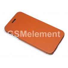 Чехол-книжка iphone 6/6S Plus book оранжевая 
