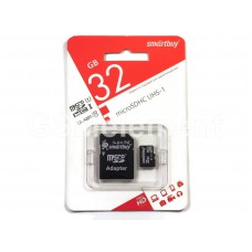 Карта памяти MicroSD 32Gb Class 10 + Adapter 