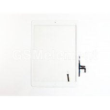 Тачскрин iPad Air в сборе (с проклейкой и кнопкой Home) белый