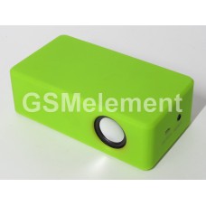 Аудиоколонка индукционного типа (AUX, питание от 3-х элементов AA + АКБ), зелёная 