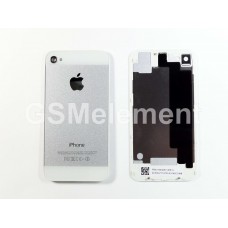 Задняя крышка iPhone 4S белая в стиле iPhone 5
