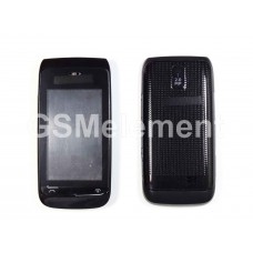 Корпус для Nokia 308/ Nokia 310 Asha (чёрный) High copy