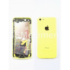 Корпус iPhone 5C жёлтый High copy