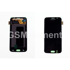 Дисплей Samsung SM-G920F Galaxy S6 (Black) в сборе, оригинал