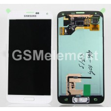 Дисплей Samsung SM-G900F Galaxy S5 (White) в сборе, оригинал