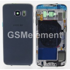 Корпус Samsung G920F Galaxy S6 синий High copy  