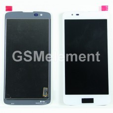Дисплей LG K350E (K8 LTE) в сборе с тачскрином белый
