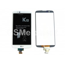 Дисплей LG K410/K430DS (K10/K10 LTE) (p/n LH530WX2-SD01 V03) в сборе с тачскрином белый