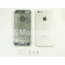 Корпус iPhone 5S в стиле iPhone 7 серебро