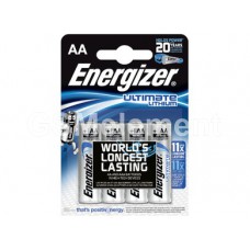 Элемент питания Energizer AA FR6-4BL Ultimate Lithium