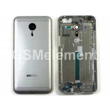 Крышка АКБ Meizu MX5 серый High copy  
