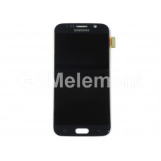 Дисплей Samsung SM-G920F Galaxy S6 (Black) в сборе, оригинал used