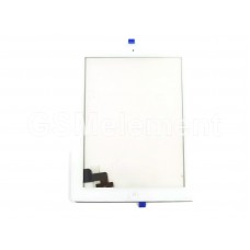 Тачскрин iPad 2 в сборе (с проклейкой и кнопкой Home) белый, оригинал