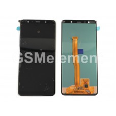 Дисплей Samsung SM-A750F Galaxy A7 (2018) в сборе с тачскрином (Black), оригинал