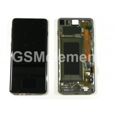 Дисплей Samsung SM-G973F Galaxy S10 модуль в сборе (Black), оригинал