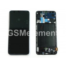 Дисплей Samsung SM-A705F Galaxy A70 модуль в сборе (Black), оригинал