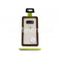 силиконовый чехол Usams Kingdom Series для Samsung G970F Galaxy S10E, прозрачный, глянцевый, красный