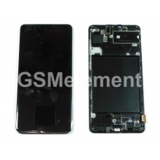 Дисплей Samsung SM-A715F Galaxy A71 модуль в сборе (Black), оригинал