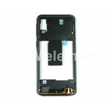 Средняя часть для корпуса Samsung SM-A405F Galaxy A40, (Black) в сборе, оригинал