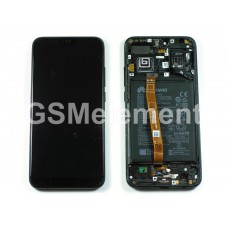 Дисплей Huawei Honor 10 (COL-L29) модуль в раме (Black), оригинал used