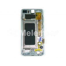 Дисплей Samsung SM-G975F Galaxy S10 Plus модуль в сборе (Ceramic White), оригинал