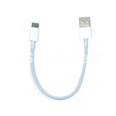 USB датакабель Type-C, короткий (0.2 m), белый