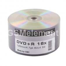 DVD+R 4.7Gb 16x CMC Printable (50)
