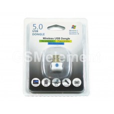 Bluetooth адаптер W24 (USB 2.0, bluetooth 5.0, радиус 20-50 m)