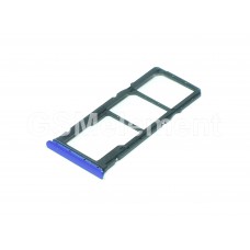 Контейнер SIM Xiaomi Poco M3/ Redmi 9T синий