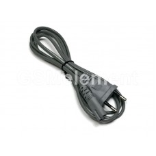 Сетевой шнур для бытовой техники 2х0,075mm (1.5 m), grey