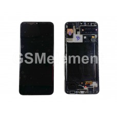 Дисплей Samsung SM-A307F Galaxy A30S модуль в сборе (Black), оригинал used