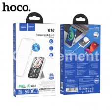 Внешний аккумулятор Hoco Q10, 3-in-1, 5000 mAh (PD20W, QC3.0, беспроводная зарядка)