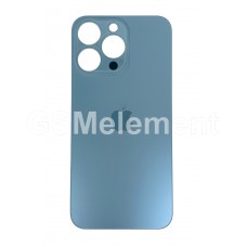 Задняя крышка iPhone 13 Pro (стекло корпуса с широким отверстием) голубой