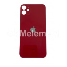 Задняя крышка iPhone 11 (стекло корпуса с широким отверстием) красный