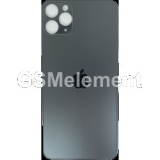 Задняя крышка iPhone 11 Pro Max (стекло корпуса с широким отверстием) серый