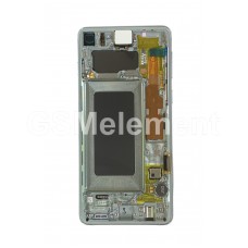 Дисплей Samsung SM-G973F Galaxy S10 модуль в сборе (Green), оригинал