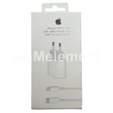 СЗУ для Apple, Power Adapter USB-C, MU7V2ZM/A, PD 25W, Type-C to Lightning Cable