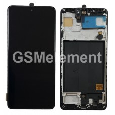 Дисплей Samsung SM-A515F Galaxy A51 модуль в рамке, AMOLED AAA
