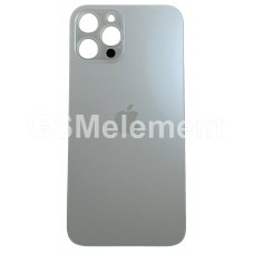 Задняя крышка iPhone 12 Pro Max (стекло корпуса с широким отверстием) белый