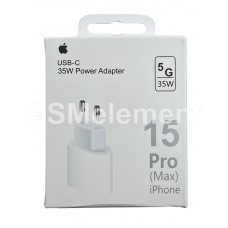 СЗУ для Apple, Power Adapter USB-C, MHJE3ZM/A, PD 35W, AAA+