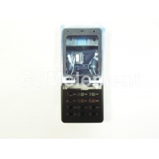 Корпус Sony Ericsson T650 чёрный High copy  