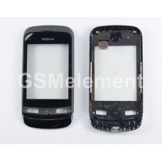 Тачскрин Nokia C2-03/C2-02/C2-06/C2-07/C2-08 черный в раме
