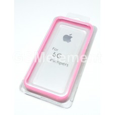 бампер для iphone 5/5S (розовый)