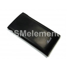 Чехол для Samsung SM-G900F/i9600 (Galaxy S5), кармашек, кожа, чёрный 