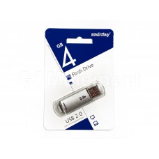 USB флеш-накопитель 4Gb SmartBuy V-Cut Series Silver