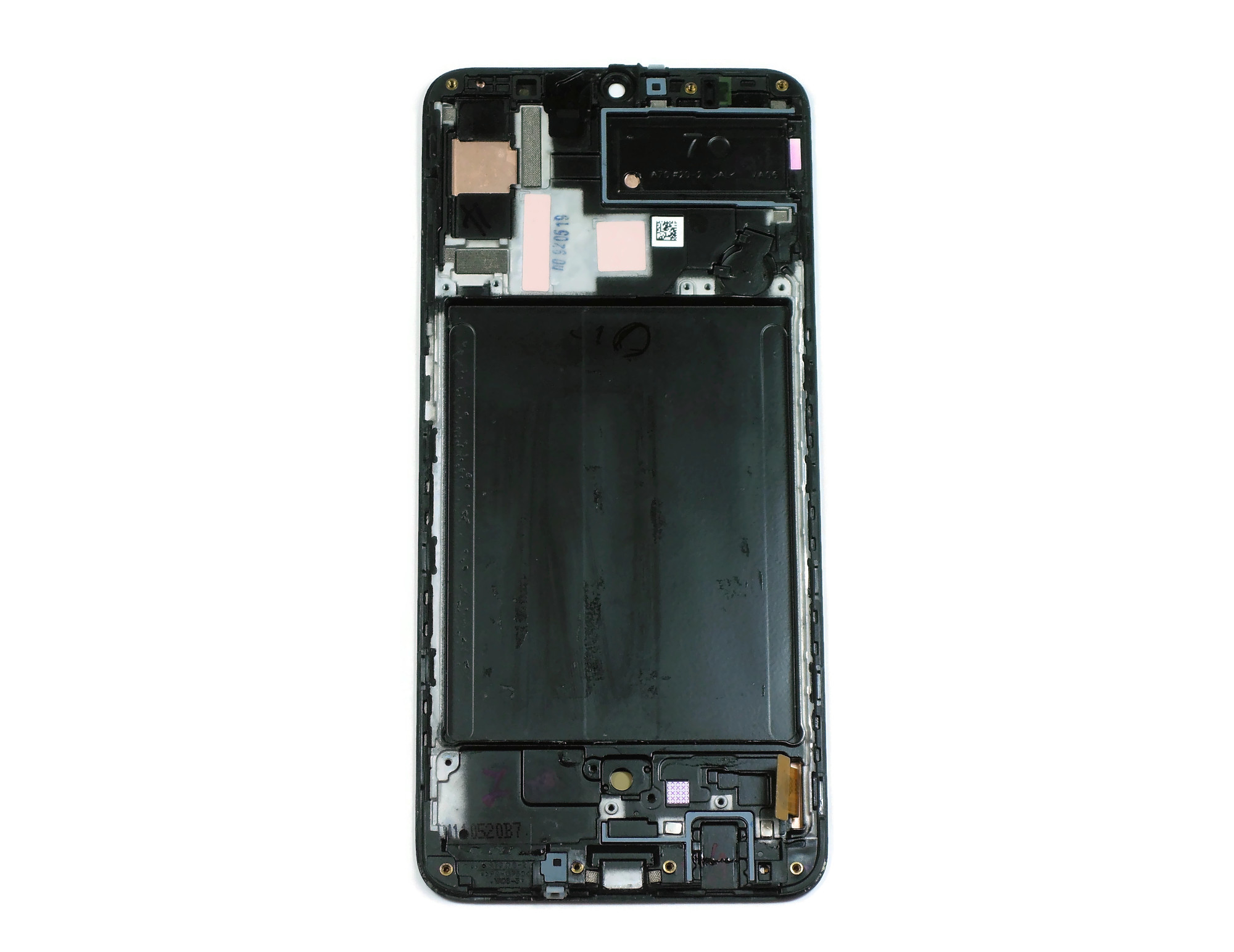 Дисплей Samsung SM-A705F Galaxy A70 модуль в сборе (Black), оригинал used